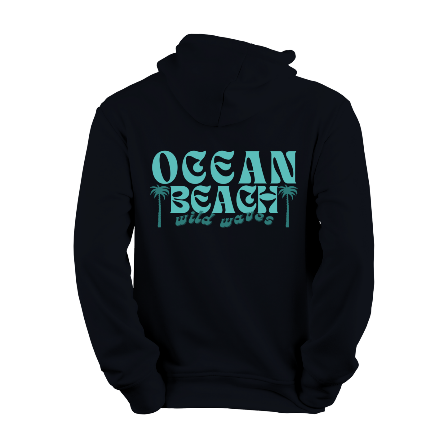 OCEAN BEACH HOODIE - BLUE